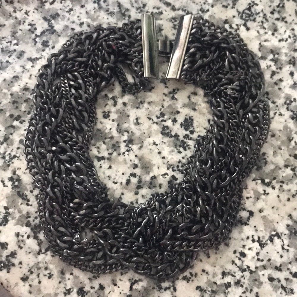 Express chain necklace with matching bracelet